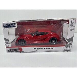 Jada Metals JDM Tuners Toyota FT-1 Concept 1:24 Diecast  Toyota Supra GR RARE